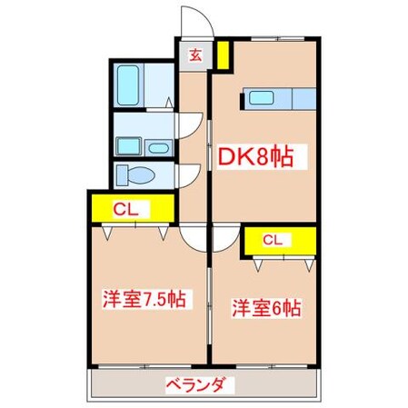 ＴＲＥＳＯＲの物件間取画像